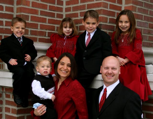 Pastor Zajicek and family